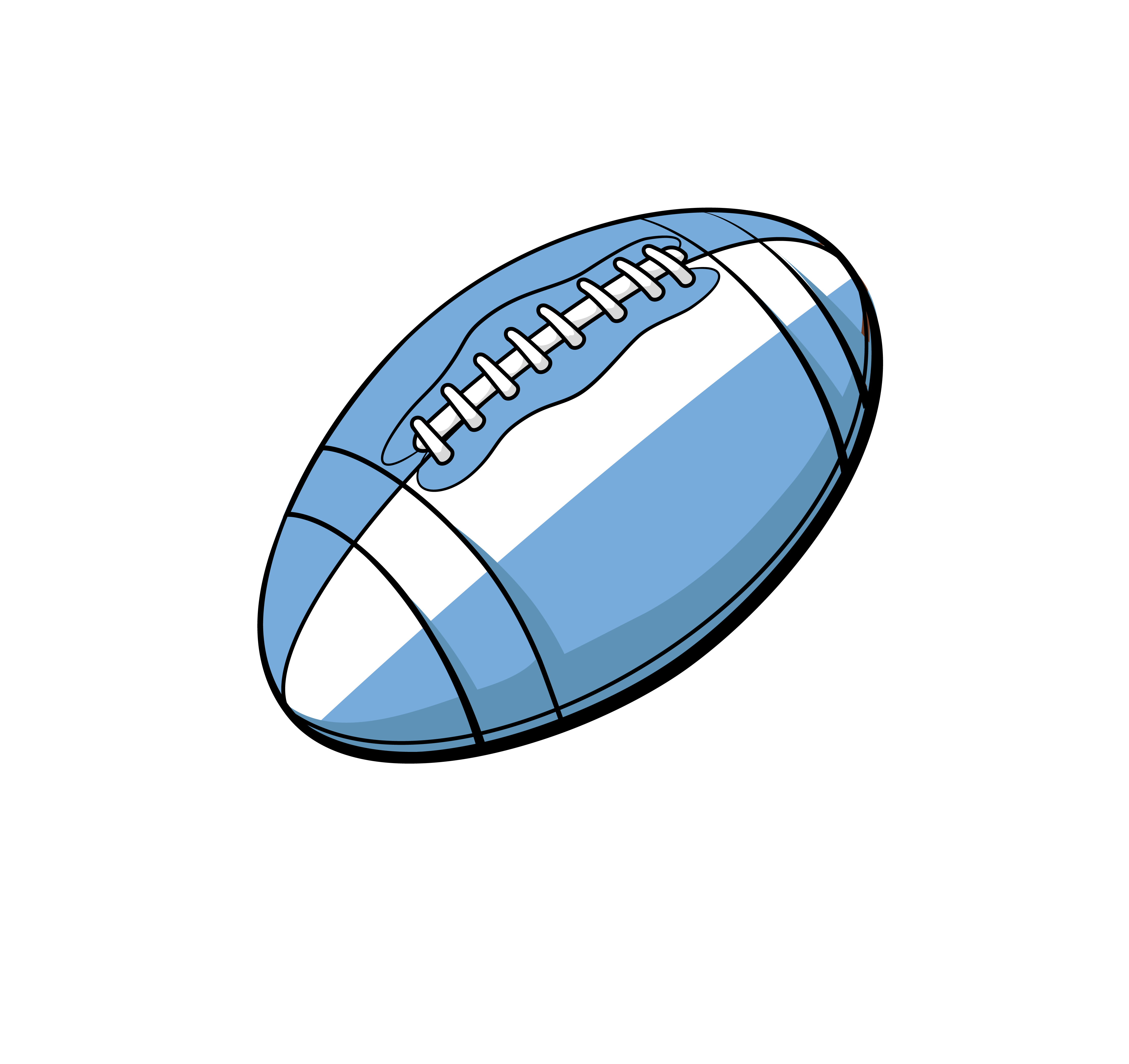 Argentina Rugby Ball Hoody (Sky Blue)